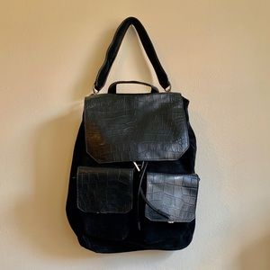 Alexander Wang suede and leather tote